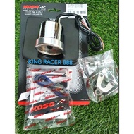 KOSO TACHOMETER 48MM RPM METER  BLACK / WHITE 100% ORIGINAL