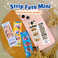 FOTO STRIP UKURAN HP HANDPHONE KECIL ALBUM FOTO WATERPROOF PHOTO BOOTH 0CUSTOM CETAK PHOTOS STRIP AL