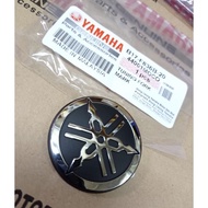 LC V6 LC135 NEW 2020 Y15 YSUKU EMBLEM TUNING MARK LOGO SIDE COVER 3D (YAMAHA100%ORIGINAL) SILVER CHR