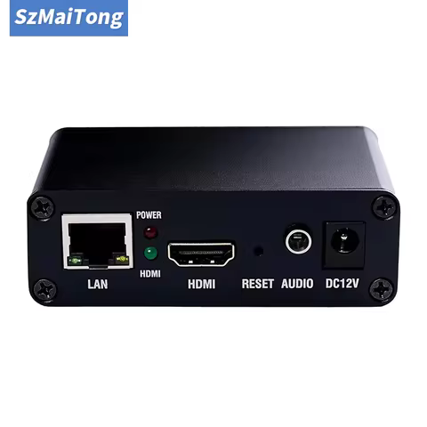 HDMI to IP HD Video Encoder System Integration Mini SRT RTSP RTMP UDP ONVIF 1080p H.265 H.264 IPTV L