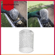 【CRAZYSPE】Metal Mesh Gutter Leaf Debris Mud Trap Guards Drain Pipe Cover Downpipe