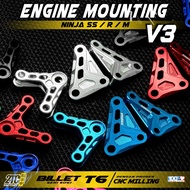 MESIN ENGINE MOUNTING ENGINE BRACKET NINJA R SS M KIS CNC BY 2TC FACTORY