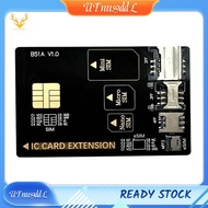 [UTnus9ddL] SIM Card Adapter Test Tool 4 in 1 for Mobile Phones Smart Card Opening Support Mini SIM/
