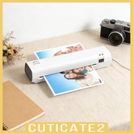 [Cuticate2] A4 Laminator 9 inch Easy to Use Small Sealing Personal Laminator Thermal Laminator Lamin