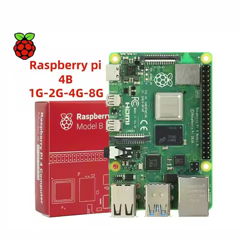 Raspberry Pi 4 1G Pi 5 Model B 2G 4G 8G 16G Linux Visual Python Programming Suite Development Board