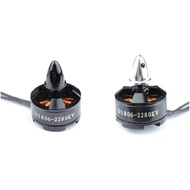 D1806 1806 2280KV 2-3S Brushless Motor CW CCW KV2280 For 200 210 220 250 FPV(1PCS CW) 632K