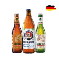 German Non-Alcoholic Beer Bundle 0.0 | Clausthaler Original + Dry Hopped + Paulaner Weissbier | Alco