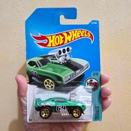 HOT WHEELS '69 CAMARO Z28 (3/ 10 TOONED) ORIGINAL MATTEL