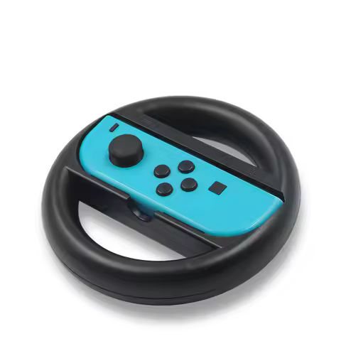 1pcs Racing Steering Wheel for NS Switch Joy Con Game Controller Handle Grips Compatible Nitendo Swi