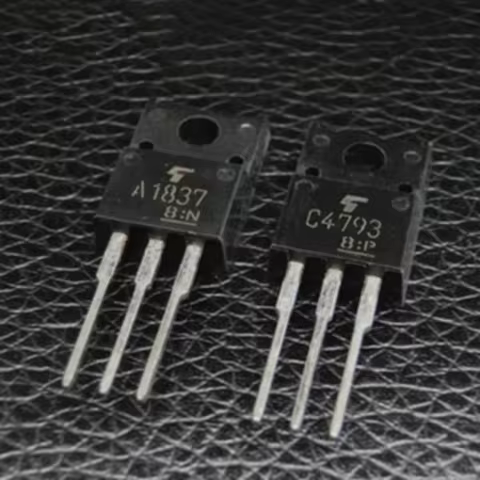 2pairs/lot A1837 C4793 2SA1837 2SC4793 New Original Genuine Audio Amplifier Pair TO-220