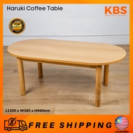 (FREE Shipping) KBS Haruki FULL SOLID WOOD Coffee Table FULL / MUJI Style Furniture / Modern Scandin