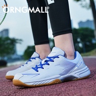 ORNGMALL Badminton Shoes for Men Professional Badminton Sport Shoes Indoor Sport Tennis with Non-slip Sneakers Men Soft Lightweight Outdoor Sports Shoes Big Size 36-48