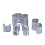 Ready stock C-Clamp CCL Aluminum Cable Intermediate Connector Connection Wire Clip Crimping Connecti