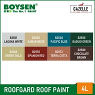 ✗Boysen Roofgard Roof Paint - 4L (8 colors)