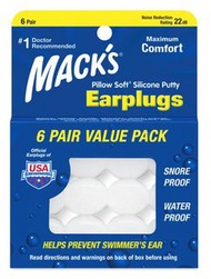 美國 Mack's 矽膠耳塞