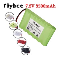 1Pcs 7.2v NiMH Battery For Rc toys Car Truck Tank Robot Boat Gun, Ni-MH AA 7.2V Rechargeable Battery