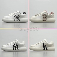 Mlb korea chunky classic base-LA dodgers-cream Shoes, Sneakers For Men And Women Full box-giay360