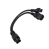 Fir IEC320 C6 to C5 and C13 Power Splitter Cable Power Extension Cord C6 to C5 Cord