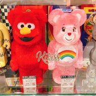 【現貨】旺角店- 日版🇯🇵 carebear 400% / 1000% bearbrick | 芝麻街 Elmo 400% / 1000% bearbrick （全新未拆）