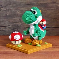 Assembling Toy 3D Smooth Piece Mario, Yoshi Dinosaur, Bowser Super Beautiful, Super Quality, Full Bo