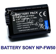 NP-FW50 / NPFW50 / FW50 Camera Battery for Sony แบตเตอรี่สำหรับกล้อง โซนี่ Replacement Battery For Sony Alpha A3000,A5000,A6000,A6300,A6500,A7,A7II,A7S,A7SII,A7R,A7RII,A33,A35,A37,A55,RX10,RX10II,RX10 III,RX10 IV,NEX-3/5/7