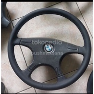 Bmw E34 Steering Wheel - BMW E30 Sewn Leather, Not Rubber