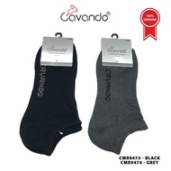 Cavando Stokin Uniseks Saiz Bebas Stokin Nipis Hitam / Kelabu CMR9473 / CMR9474 (Black / Grey)