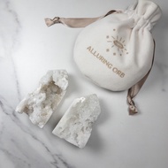 🔮🇸🇬 Druzy White Agate Tower | Crystal Display | Crystal Towers