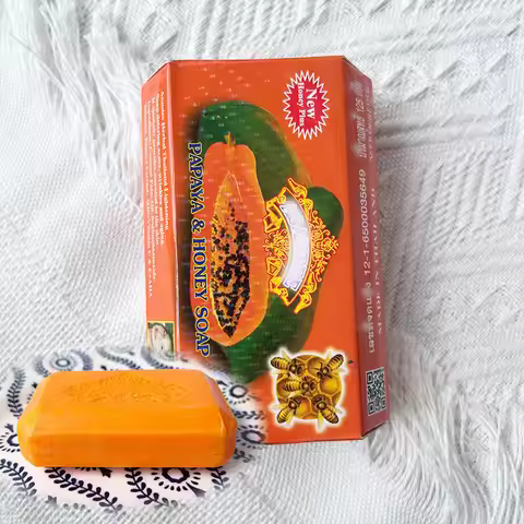 Thailand ASANTEE Papaya Natural Plant Extract, Suitable For All Skin Care Types (1 Pack)