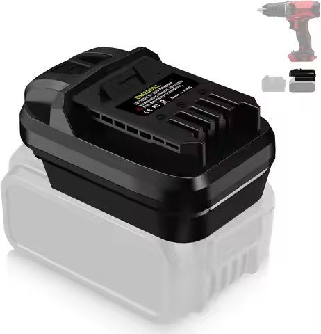 for Milwaukee to for SKIL tool Adapter for Dewalt 20V for Milwaukee 18v Li-ion Battery Convert to fo