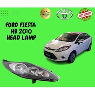 Ford Fiesta Head Lamp Front Head Light BLACK 2008 - 2012 Depan Lampu Sedan Hatchback Headlamp