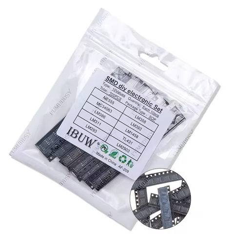 10 Values * 10PCS NE555 LM358 MC34063 LM393 LM386 LM1458 LM311 TL431 LM293 LM2903 SOP8 Amplifier Cir