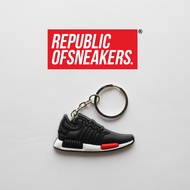 [2D KEYCHAIN] ADIDAS NMD (BLACK,RED)