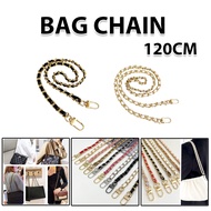 120cm Metal Chain Bag Strap Sling Replacement DIY Shoulder Bag Belt Chain Ladies Bag Chain Replacement Chain Strap