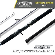 [NEW] St Croix Rift Jig Conventional Rods RIFCJ Saltwater Casting Fishing Rod (5'6'-6'6'ft)