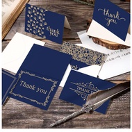 Set of 9 cards with messages of congratulations and THANK YOU THANK YOU