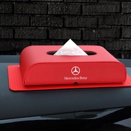 1pc Car Tissue Box Accessories for  Mercedes W203 C-Class 2001-2007 W209 W240 R171 R199 C Class SLK 