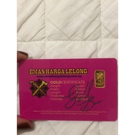 Gold Bar 1G (Au 999.9 )