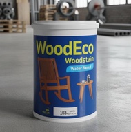 LENKOTE Politur WoodStain Woodeco Vernis Kayu Wood Stain Eco1 Lt Liter