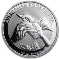 2011 AUSTRALIAN KOOKABURRA 1 OZ SILVER COIN