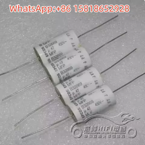 5pcs Siemens EPCOS MFP B32669 450V 0.47UF 450V 474J Tin Foil Coupled Film Capacitor