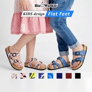 Flat Feet Kids Sandal S302*BIOWALKIE HEALTH SHOE*Unisex Sandal arch support antishock健康鞋Indoor Outdo