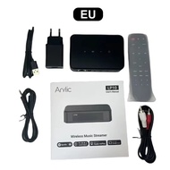 Arylic เครื่องสตรีมเพลงไร้สายแบบ LP10พร้อมสตรีมจากแอปโปรดแผงจอแสดงผลระบบดิจิตอลและอนาล็อกหลายห้อง