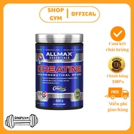 Allmax Creatine Monohydrate Powder, 400G - Helps increase muscle strength, improve exercise performa