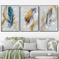 Beautiful Feather Art Canvas Poster Wall Art Home Decoration