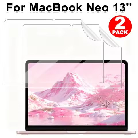 For MacBook Neo 13-inch HD Screen Protector Anti-scratch Soft PET Films Protective Full Cover Film f