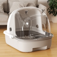 XL Large cat litter box pet cat litter box fully enclosed cat toilet pet supplies splash-proof cat p
