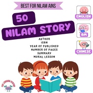 [F3] NILAM AINS 50 STORY English Bahasa Melayu Bahasa Cina summary Ringkasan Cerita 阅读报告