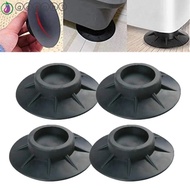 AARON1 4PCS Anti-Vibration Feet Pad, Absorber Bracket Shock Washing|Foot Pad, Soundproof Dampers Non-Slip Rubber Skid Raiser Mat Furniture