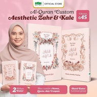 Says Quran - A5 Al Quran Custom Name AESTHETIC SERIES ZAHR KALE - Can Write Name on Cover - Beautifu